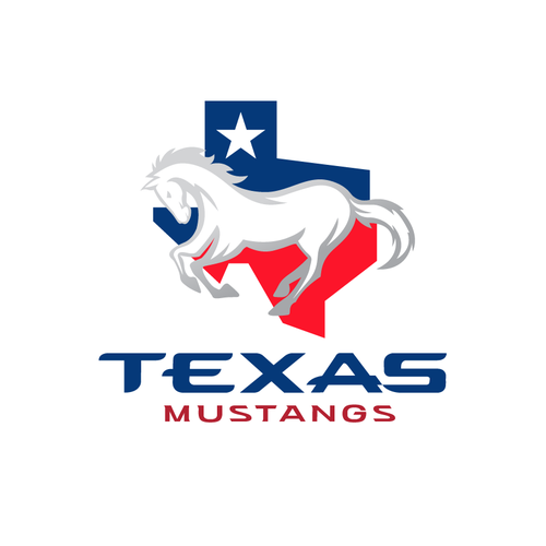 Diseño de Texas Mustangs de rulasic