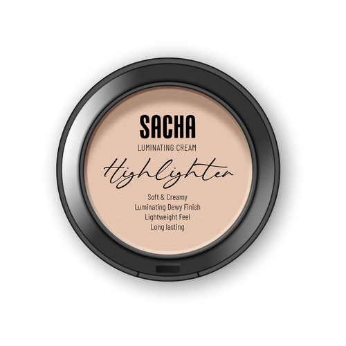 Sacha Luminating Cream Highlighter Design by Andy William