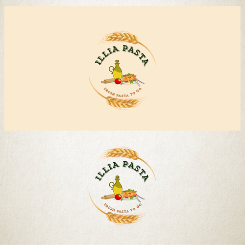 Fresh hancrafted italian pasta to go | Logo design contest | 99designs