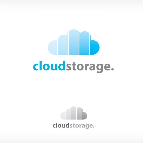 Cloud Storage Logo Design by miniMood