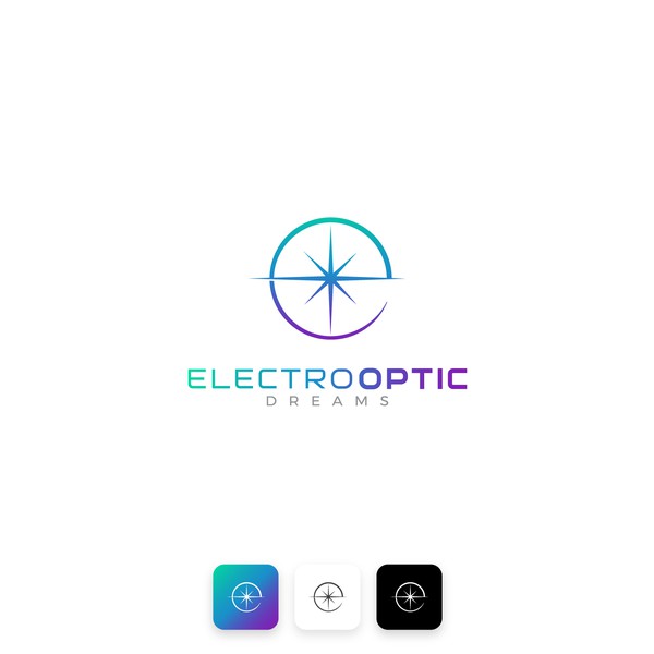 Light logo concept for attractive lasers kits. 