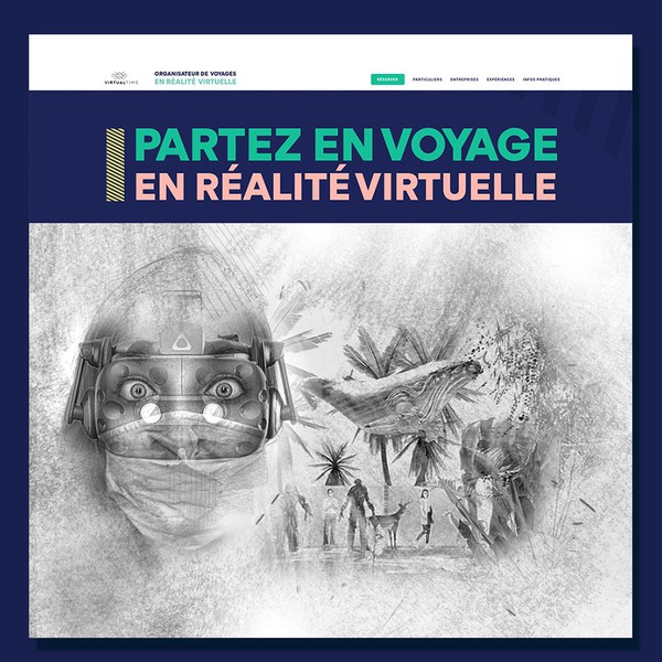 Design by Julie Goulet titled "Illustration/ croquis réaliste pour une entreprise VR"