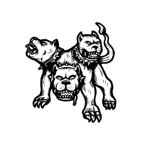 Logo for a submission grappling team Design by Cinque❞