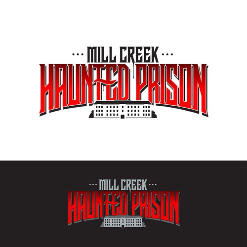 Mill Creek Haunted Prison-ontwerp door a.mjb