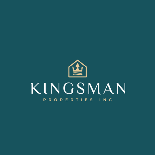 Kingsman Properties logo Design by Vic People Studio