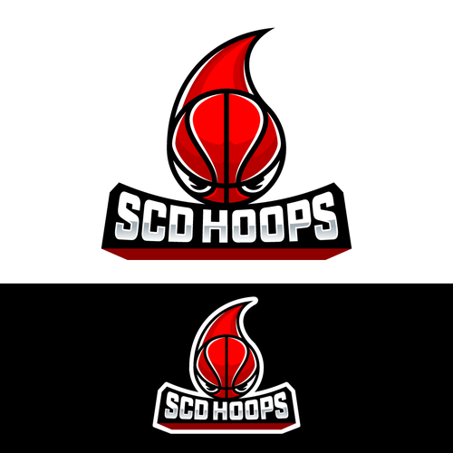 Basketball Logo for Team 'SCD Hoops' - Your Winning Logo Featured on Major Sports Network Design by xale