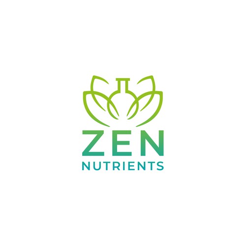 When science and nature collide.....need a modern zen nutrients supplement brand logo. Design by funkyleviz