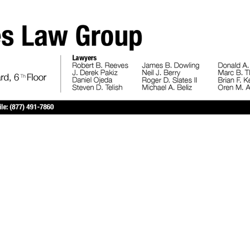 Design di Law Firm Letterhead Design di otakanan