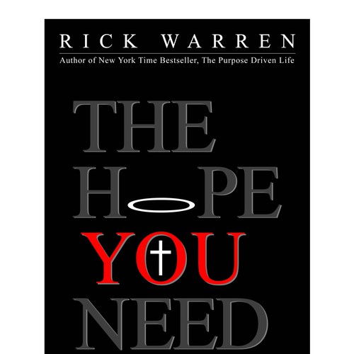 Design Rick Warren's New Book Cover Design por Maskedbulb