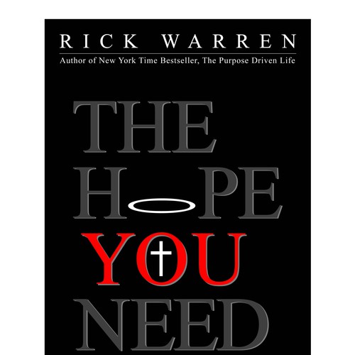 Design Rick Warren's New Book Cover Design réalisé par Maskedbulb