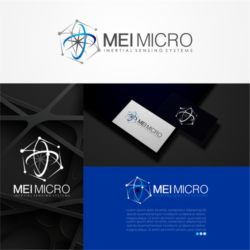 MEI Micro Logo - Spin Up Something Special - 3D Look Design by Riley™