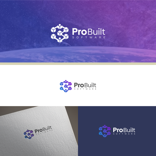 Powerful, Professional & Clean Logo for a technology company Design by selodarma