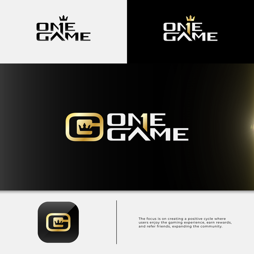 Design OneGAME's Iconic Logo: Unite the World of Gaming! Design by wSn™