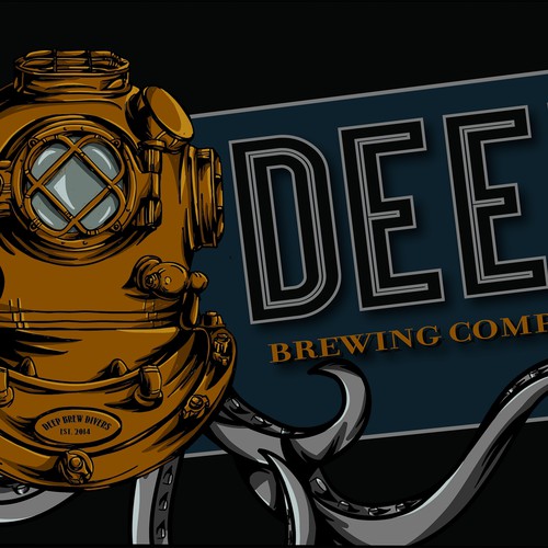 Artisan Brewery requires ICONIC Deep Sea INSPIRED logo that will weather the ages!!! Design by Taryn S