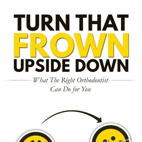 DESIGN AN ATTENTION GRABBING BOOK COVER FOR IMPROVING PEOPLE'S SMILES Design by M E D I A 2