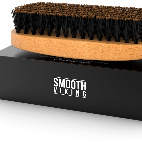 Smooth Viking Beard Brush 3D Render