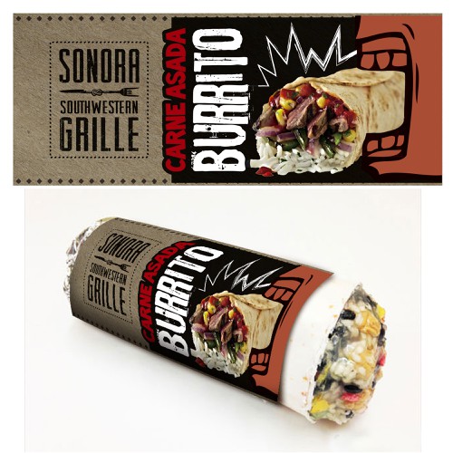 Create a hip and innovative burrito film packaging design!! Other