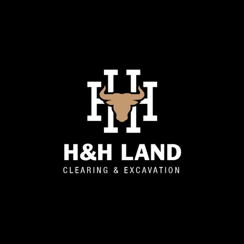 LOGO AND LETTER HEAD FOR H&H LAND CLEARING AND EXEXCAVATION Design réalisé par Alvianks