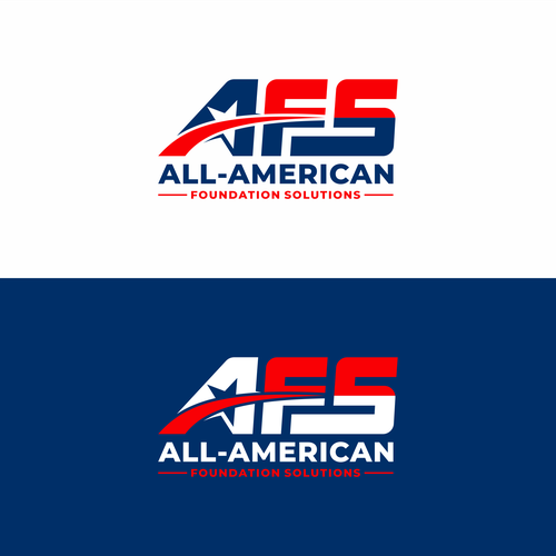 All-American Foundation Solutions Company Logo Design by DSGNESIA™