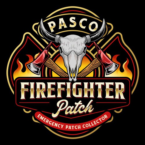 "Design de patch pour sapeurs-pompiers" winning Logo design