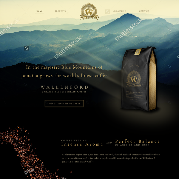 Luxury Jamaica Blue Mountain Coffee