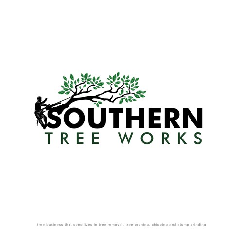 sleek and professional logo for a tree business Design by arttomorrow concept™