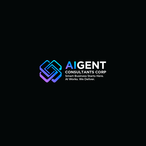 AI Agent Company: Appealing to small to medium sized businesses. Design by Blinca