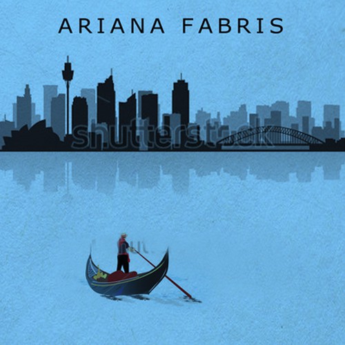 An Italian Connection: book cover design Diseño de zarra9