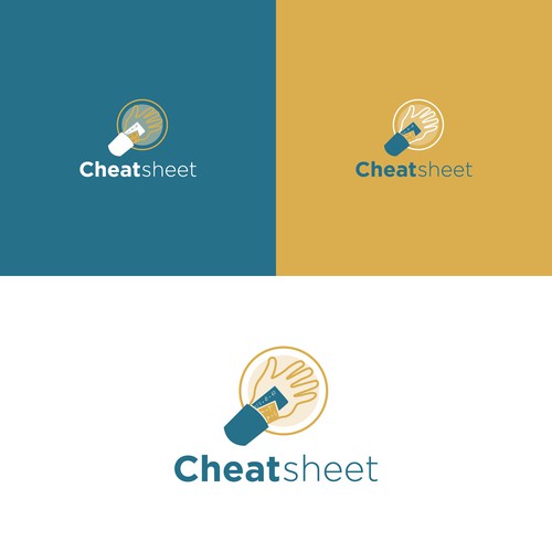 Unique descriptive combo mascot Logo that embodies the action of cheating on a test & shortcuts Design von opiq98