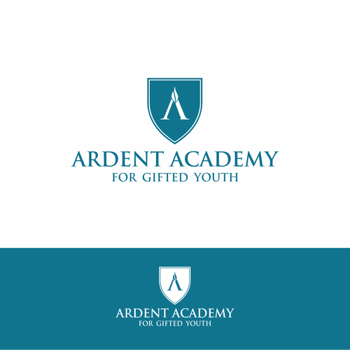 Create a new logo for Ardent Academy, a K-12 STEM education startup (science, technology, engineering and math) Design réalisé par ToUn