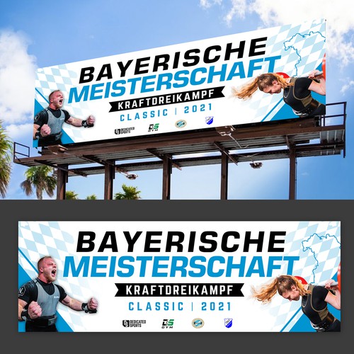 Unique, modern banner design for print - sports competition Ontwerp door 123Graphics