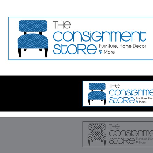 Logo for Upscale Consignment Store by Designbyconsign