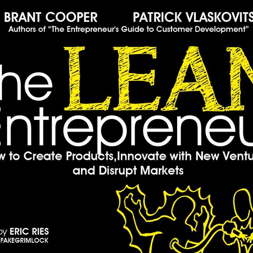 EPIC book cover needed for The Lean Entrepreneur! Design por DezignManiac
