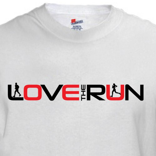 Love the Run needs a new t-shirt design Réalisé par miehell