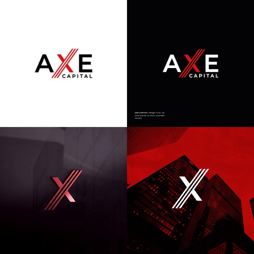 Axe Capital Logo Design by 3nigma