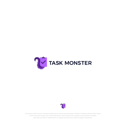 apn19さんのDesign a logo for a monster-themed, SaaS-based Task Automation productデザイン