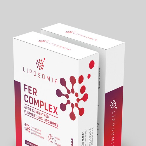 Packaging for an innovative food complement Design by Qalandar