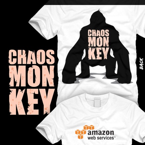 Design the Chaos Monkey T-Shirt Réalisé par sassack