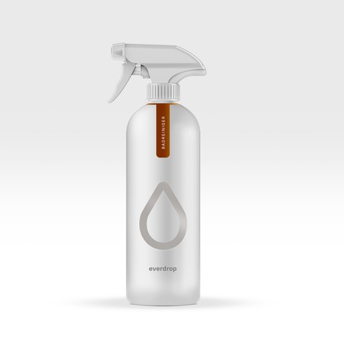 Premium Spray Bottle and Packaging for Cleaning Supplies Design by Jorge Ros