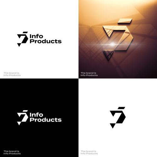 InfoProducts.com - Logo & Branding Design by Urhino™