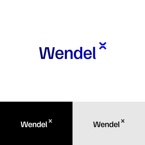 Luxury Logo Design for Wendel X — A Premium Construction Brand Built Different Design by K B R N .