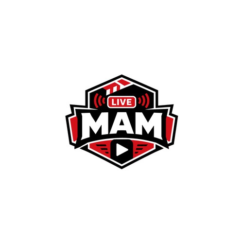 "Stories at the Speed of Live: Live MAM Logo Challenge" winning Web page design