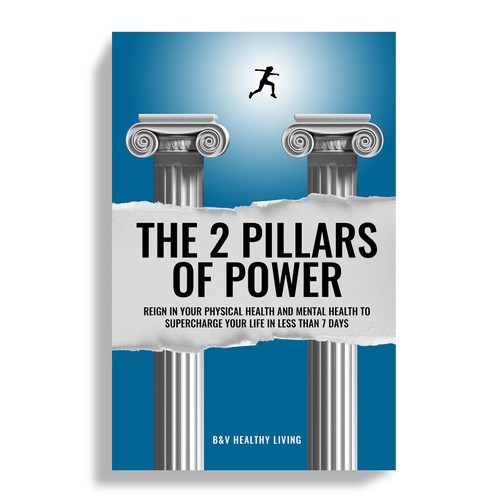 2 Pillars of Power book cover design to grab attention Design by Mr.TK