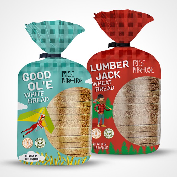 Create a Packaging Design for Bread! | Product packaging contest