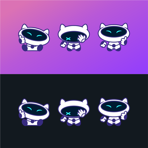 ProBot (the discord bot) needs a mascot for rebranding. Design réalisé par palugongso