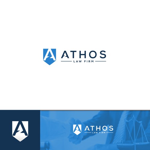 Design  modern and sleek logo for litigation law firm Design by adisign09