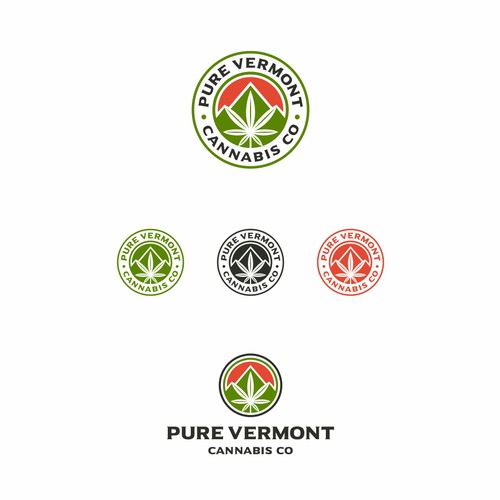 Cannabis Company Logo - Vermont, Organic Design by salsa DAS