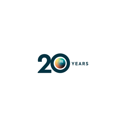 Design a 20 year company logo to celebrate this milestone. Design by Argim