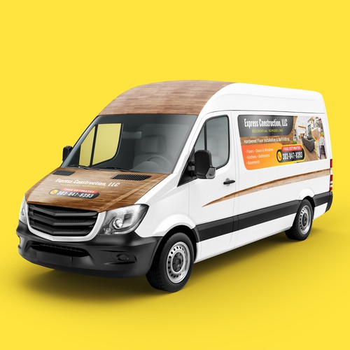 2014 Sprinter Partial Wrap Design by v6