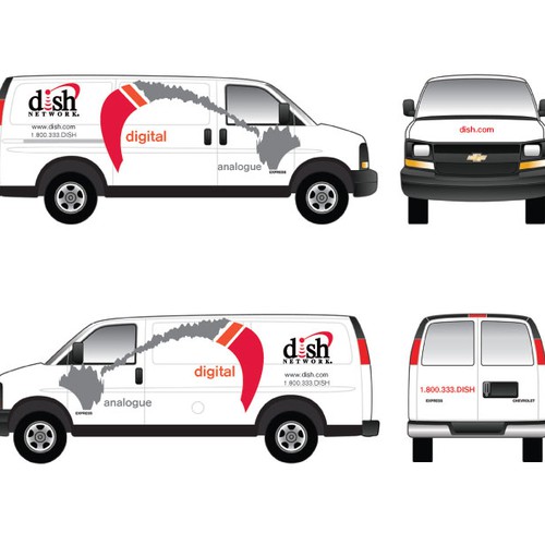 Diseño de V&S 002 ~ REDESIGN THE DISH NETWORK INSTALLATION FLEET de biserka-marija